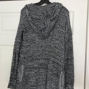 long B&W cardigan size S